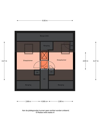 Floorplan - Vivaldiweg 40, 3752 HB Bunschoten-Spakenburg